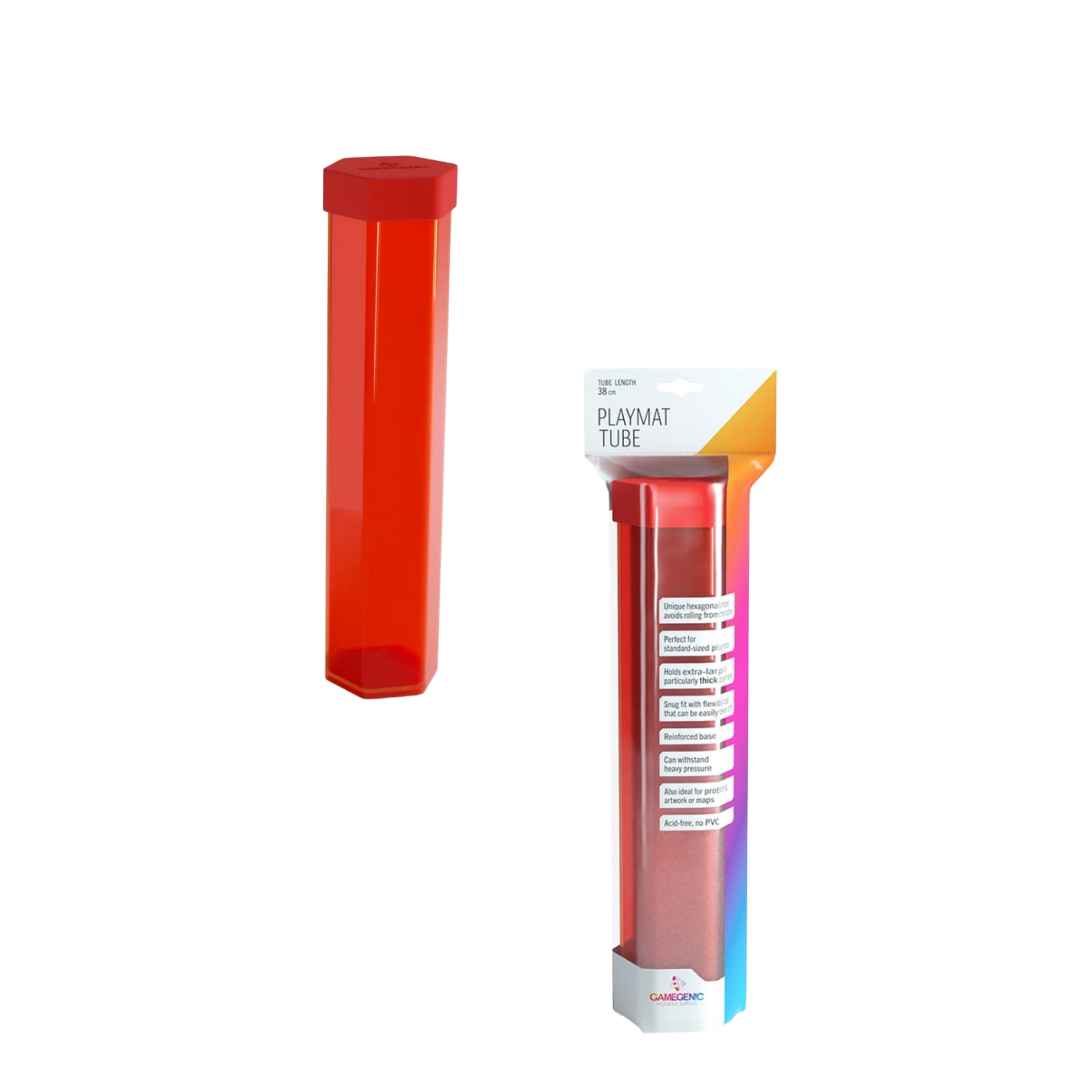 Playmat Tube Red Gamegenic